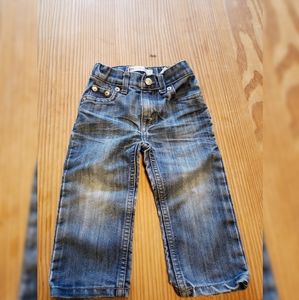 Toddler 514 straight Levi jeans